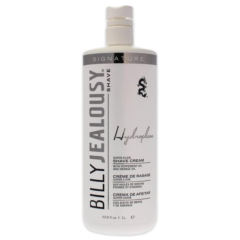 Billy Jealousy Hydroplane Foamless Super-Slick Mens Shave Cream, 33.8 Fl Oz - Image 1